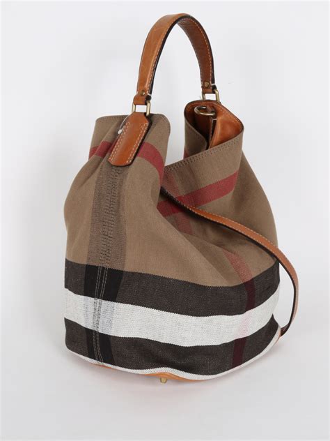 burberry canvas tasche